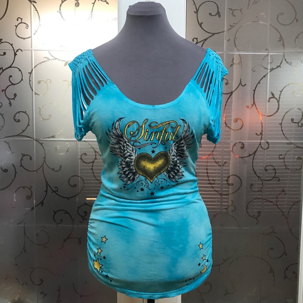 EUC- SINFUL- Medium Graphic Tee